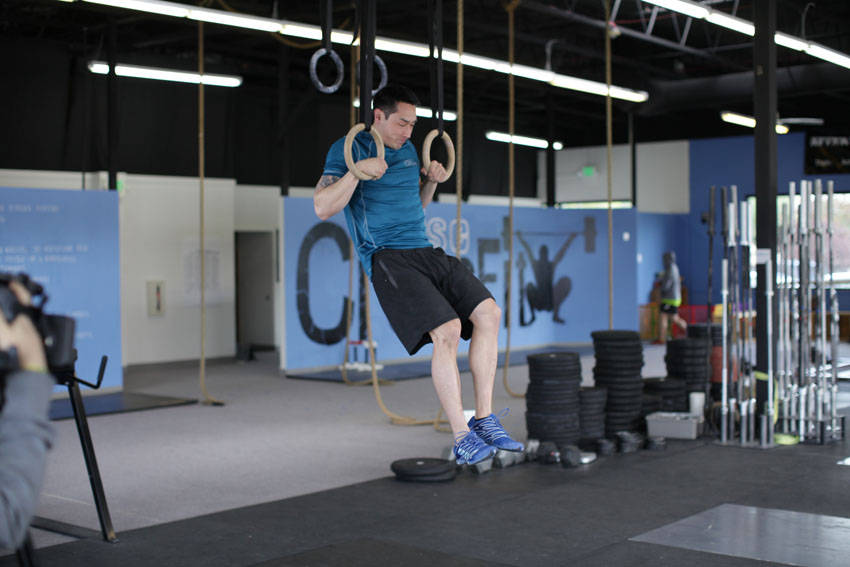 Muscle Up reference position 2