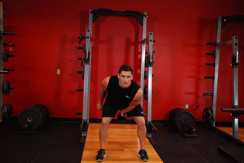 One-Arm Kettlebell Swings reference position 2