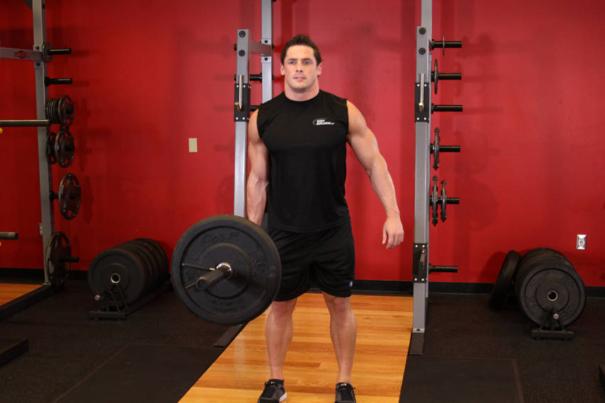 One-Arm Side Deadlift reference position 2