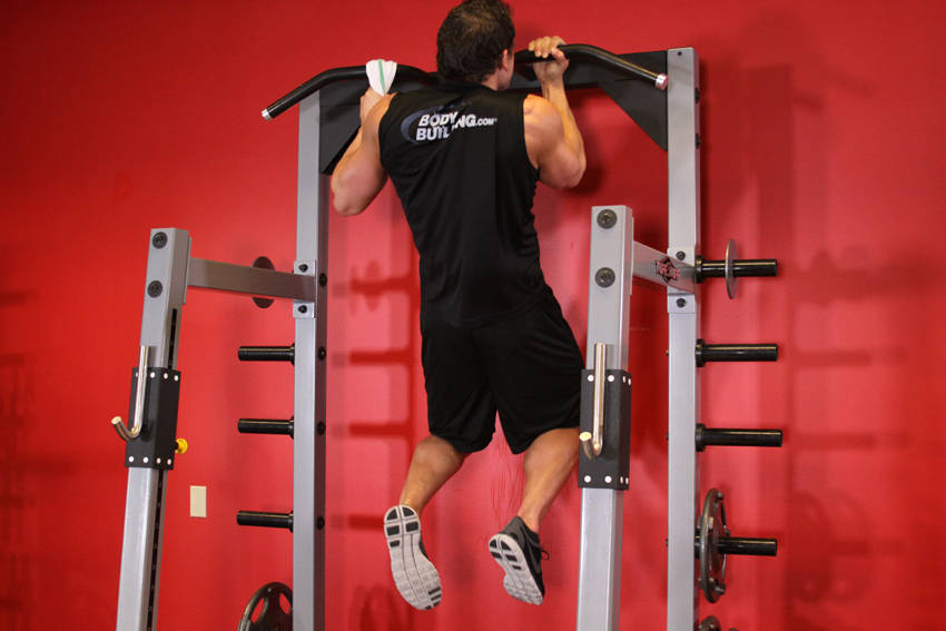 One Arm Chin-Up reference position 2