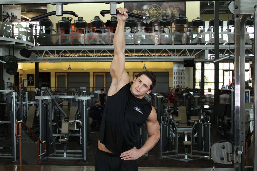 One Handed Hang reference position 2