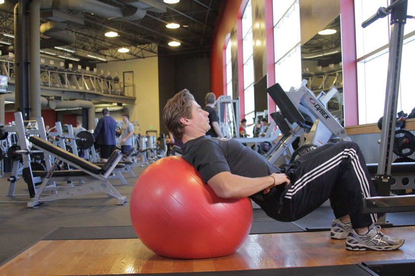 Physioball Hip Bridge reference position 1