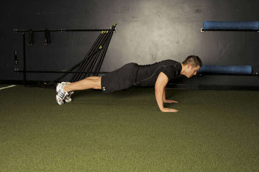 Plyo Push-up reference position 2