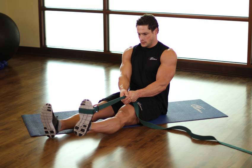 Posterior Tibialis Stretch reference position 1
