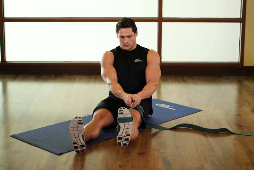 Posterior Tibialis Stretch reference position 2