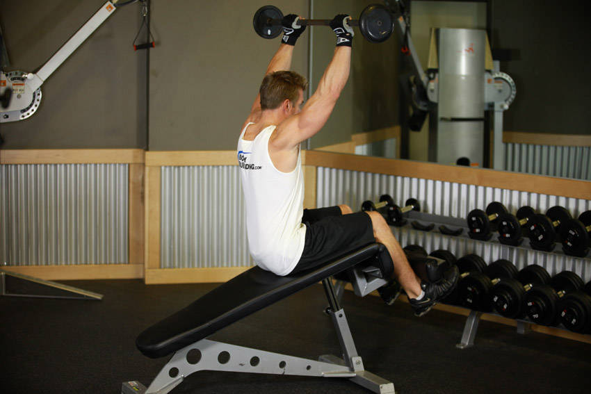 Press Sit-Up reference position 2