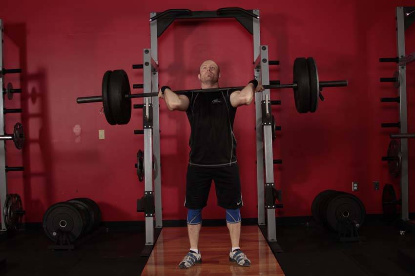 Push Press reference position 1