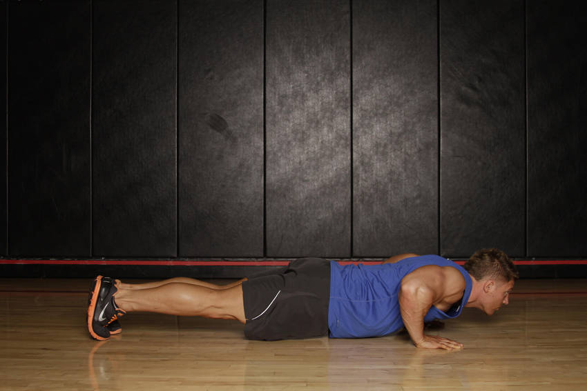 Push Up to Side Plank reference position 2