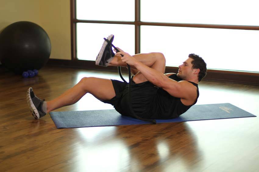 Quad Stretch reference position 1