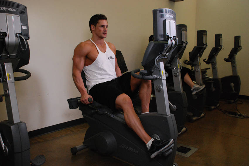 Recumbent Bike reference position 1