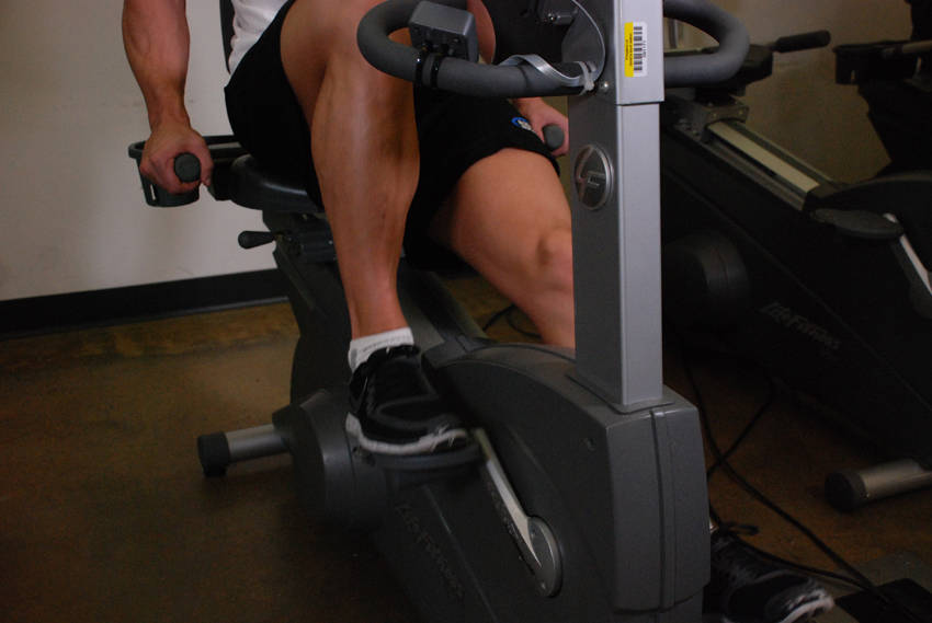 Recumbent Bike reference position 2