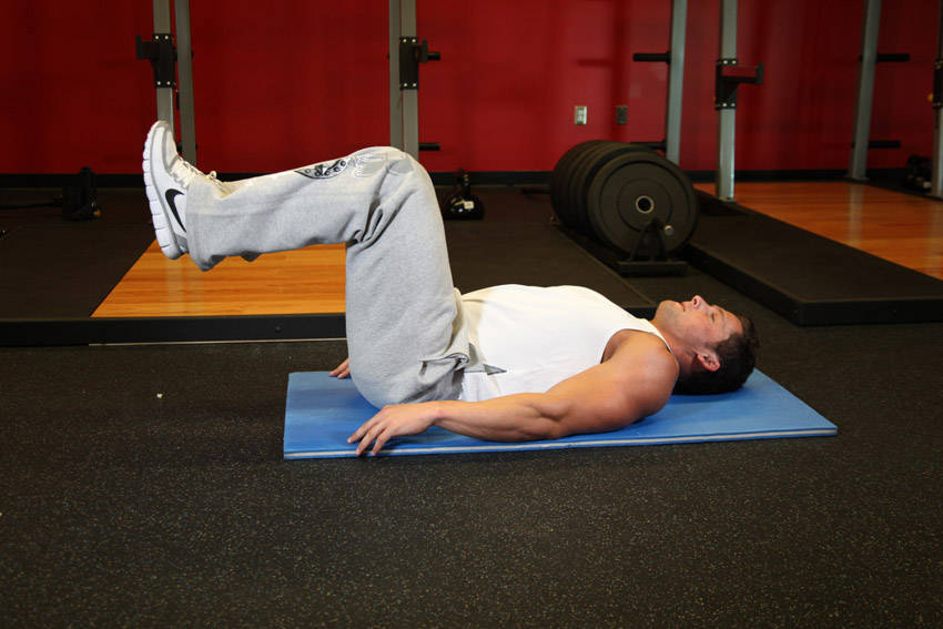 Reverse Crunch reference position 1