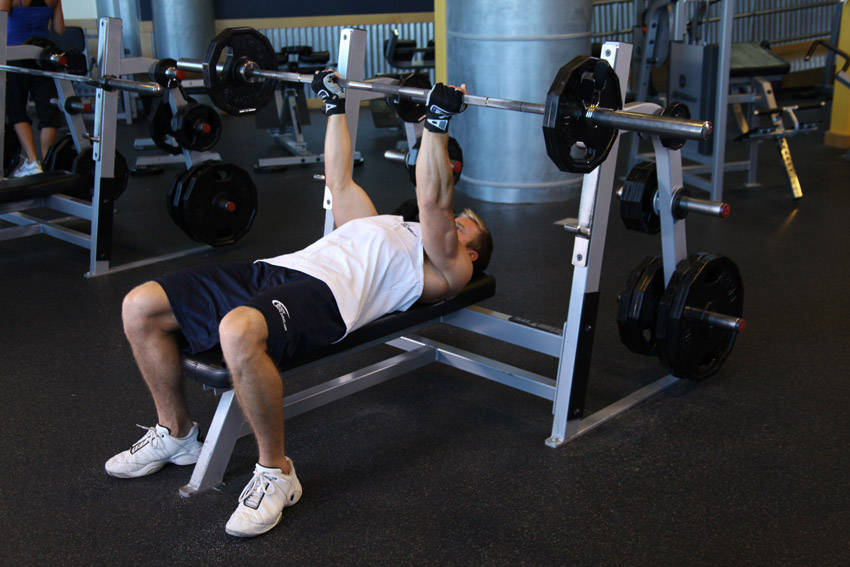 Reverse Triceps Bench Press reference position 2