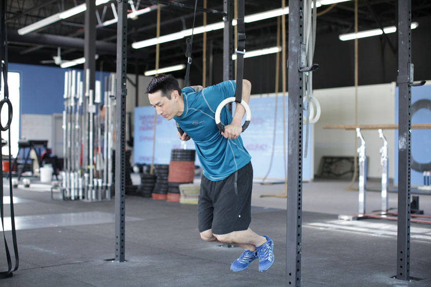 Ring Dips reference position 1