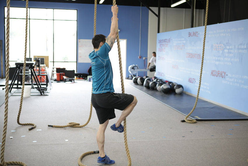 Rope Climb reference position 1