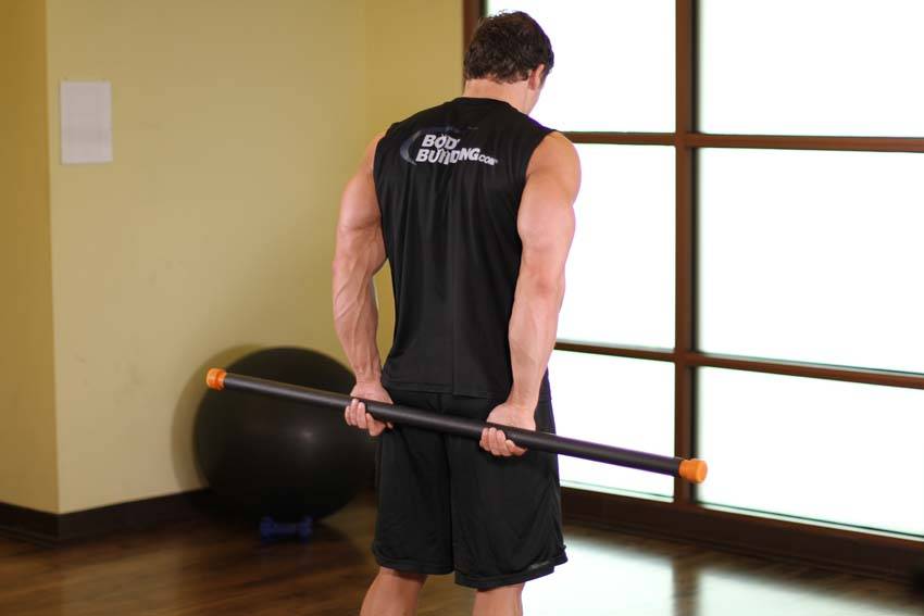 Round The World Shoulder Stretch reference position 1