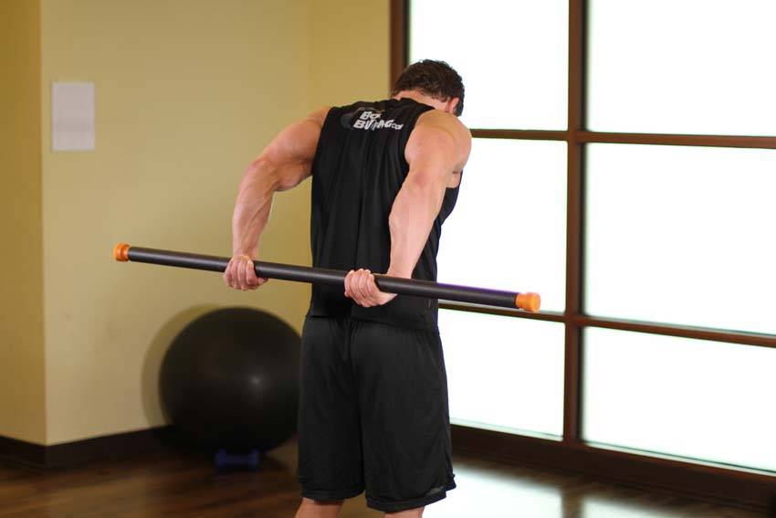Round The World Shoulder Stretch reference position 2