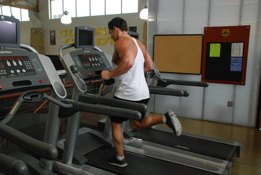 Running, Treadmill reference position 2