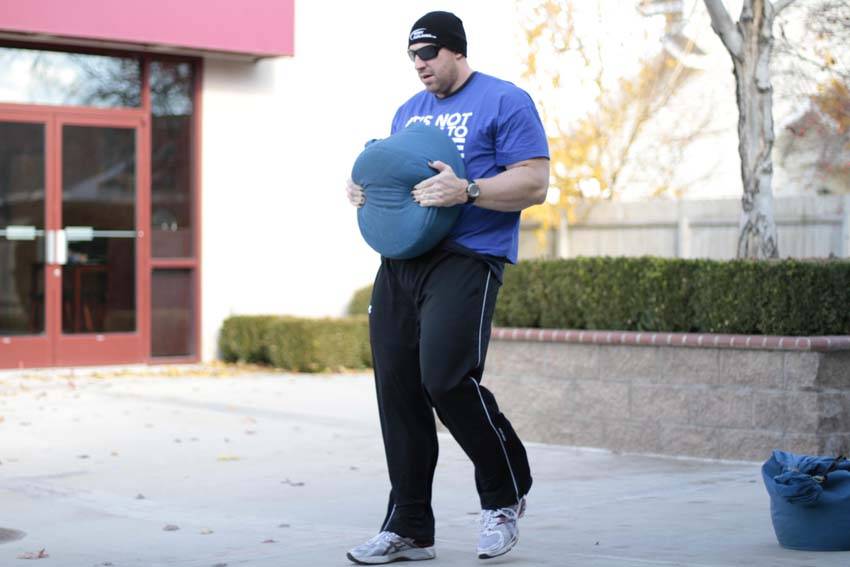 Sandbag Load reference position 2
