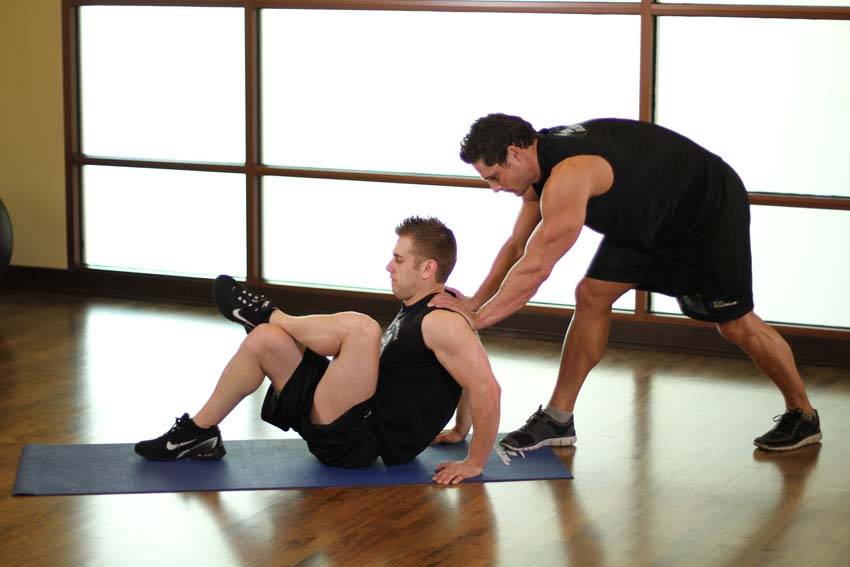 Seated Glute reference position 1