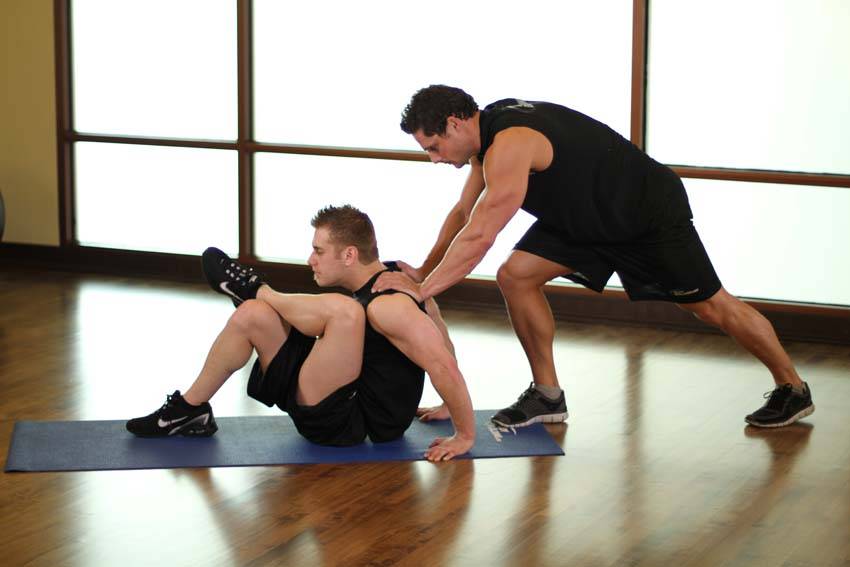 Seated Glute reference position 2
