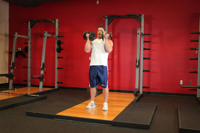 See-Saw Press (Alternating Side Press) reference position 1