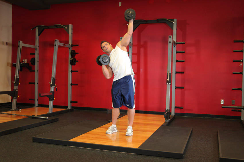 See-Saw Press (Alternating Side Press) reference position 2