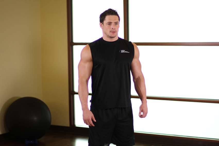Shoulder Raise reference position 1