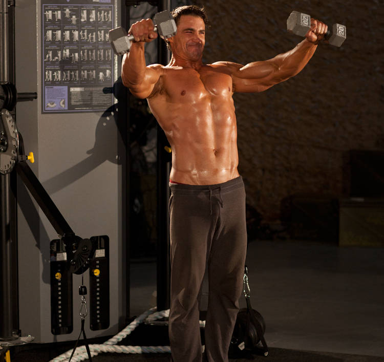 Side Laterals to Front Raise reference position 2