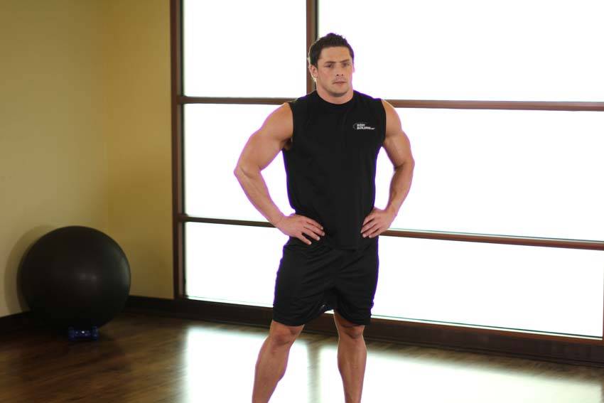 Side Neck Stretch reference position 1