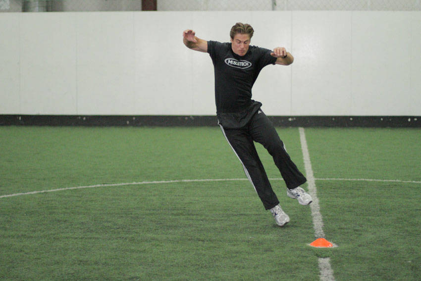 Side Standing Long Jump reference position 2