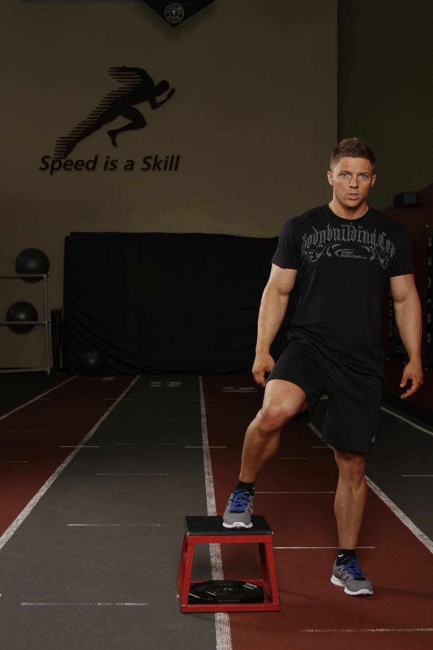 Side to Side Box Shuffle reference position 1