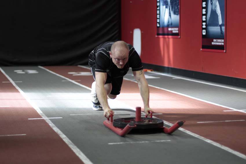 Sled Push reference position 1