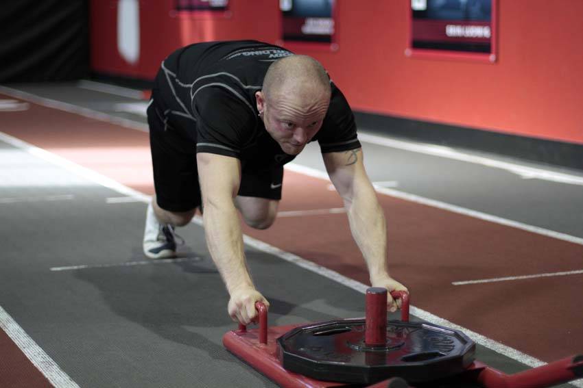Sled Push reference position 2