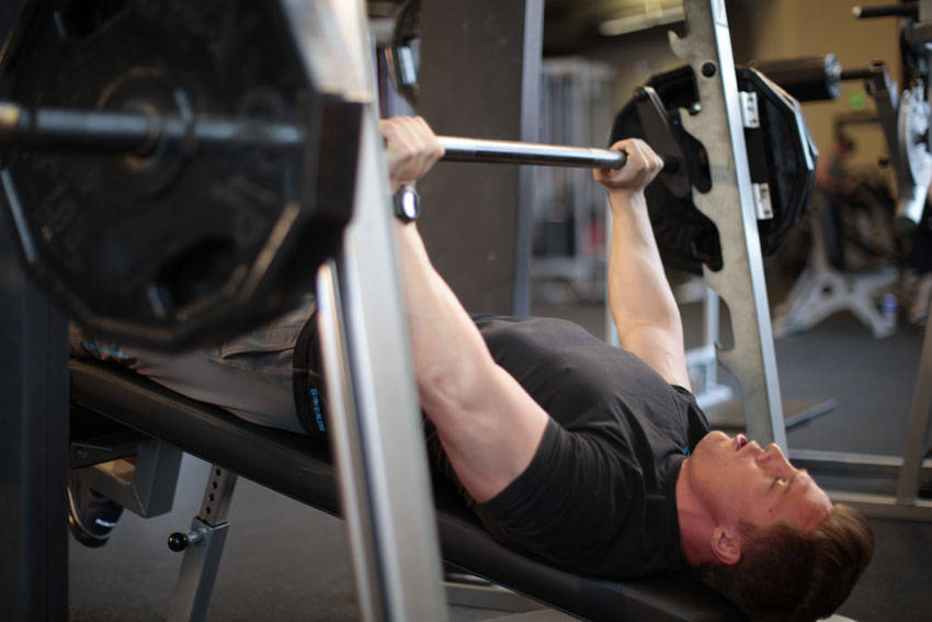 Smith Machine Decline Press reference position 2