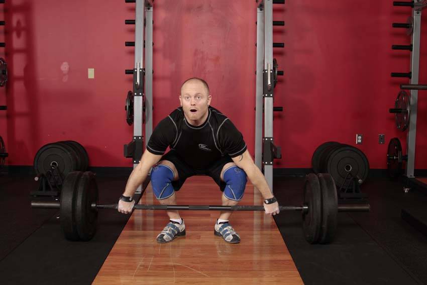 Snatch Pull reference position 1
