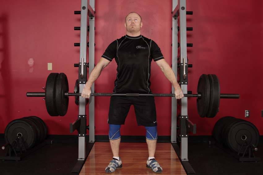 Snatch Shrug reference position 1