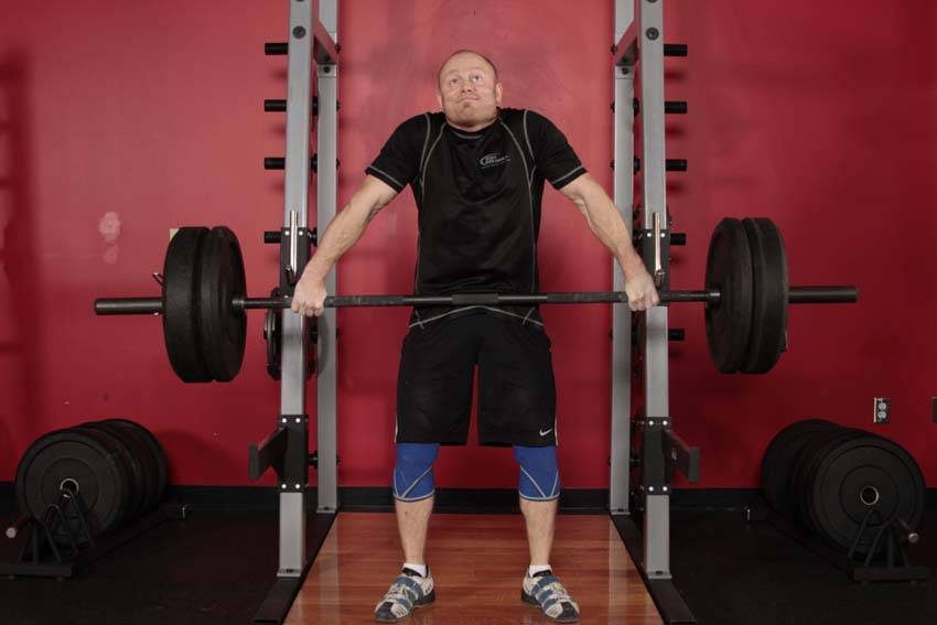 Snatch Shrug reference position 2