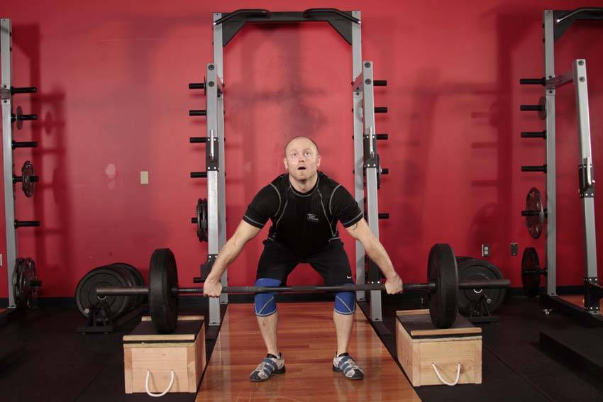 Snatch from Blocks reference position 1