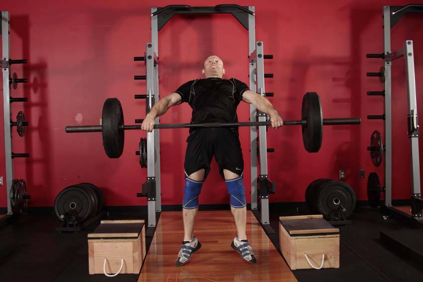 Snatch from Blocks reference position 2
