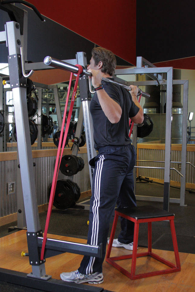Speed Box Squat reference position 1