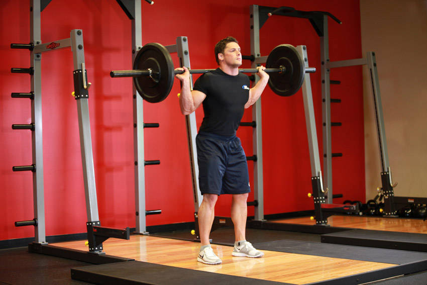 Speed Squats reference position 2