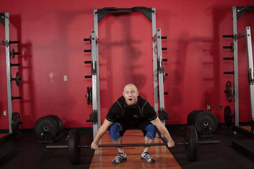 Split Snatch reference position 1