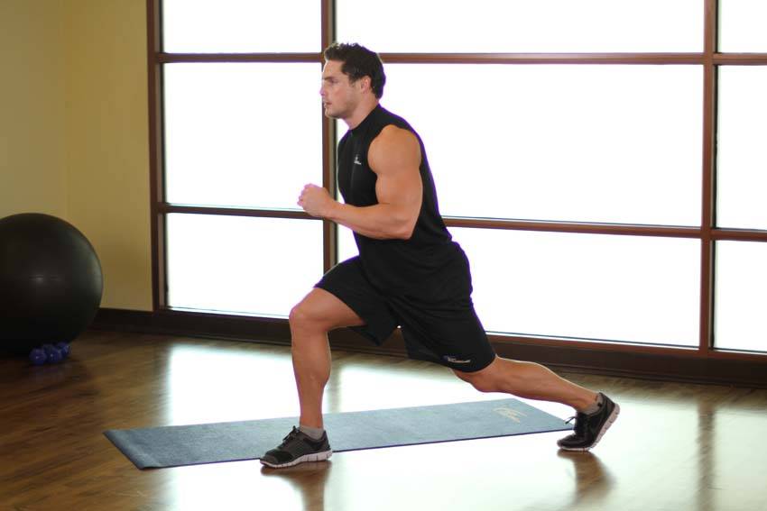 Split Squats reference position 1