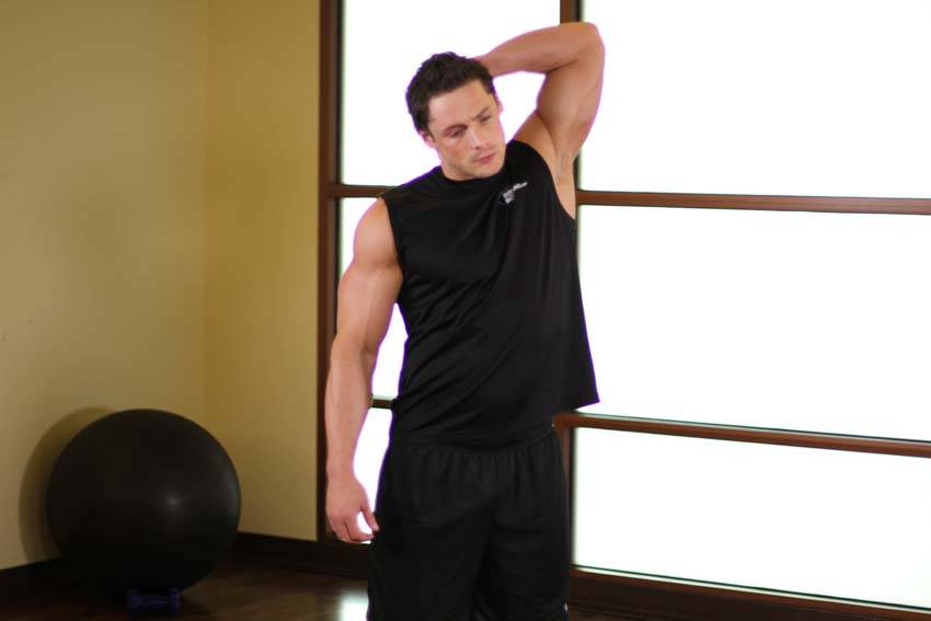 Standing Lateral Stretch reference position 1