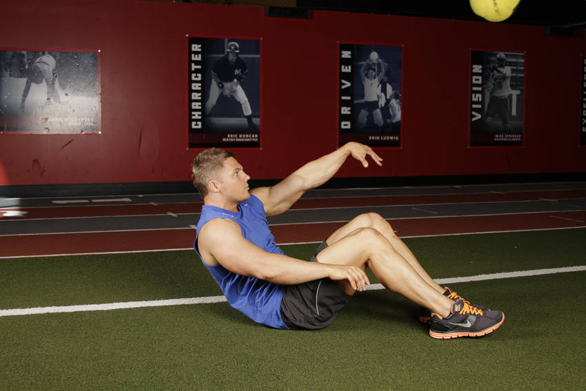 Supine One-Arm Overhead Throw reference position 2