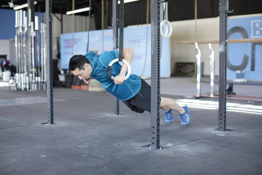 Suspended Push-Up reference position 1