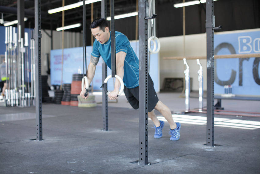 Suspended Push-Up reference position 2