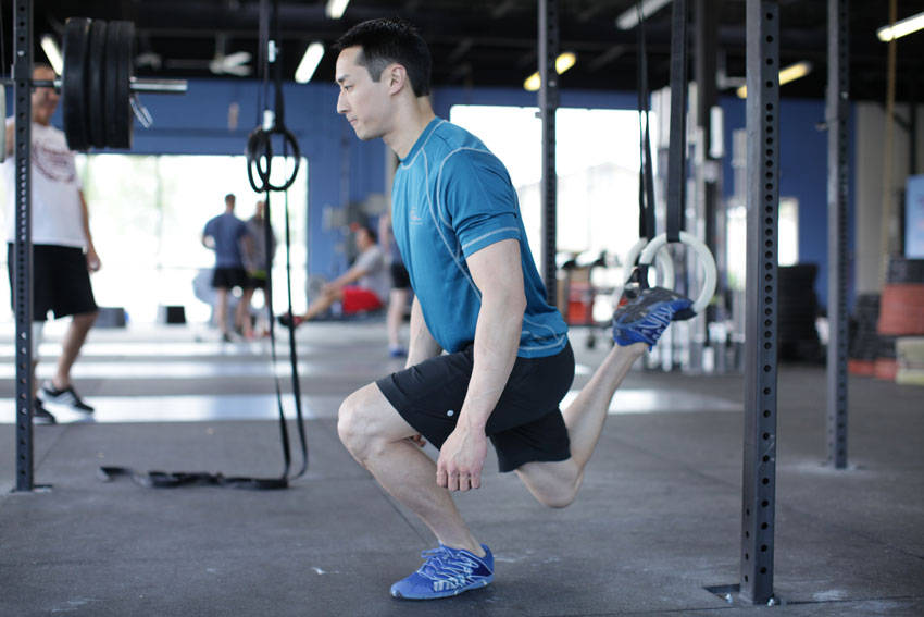 Suspended Split Squat reference position 2