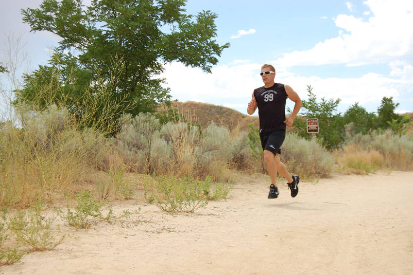 Trail Running/Walking reference position 1